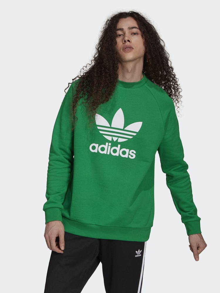 Свитшот Adidas Originals Trefoil Crew купить с доставкой по выгодным ценам в интернет магазине 9297