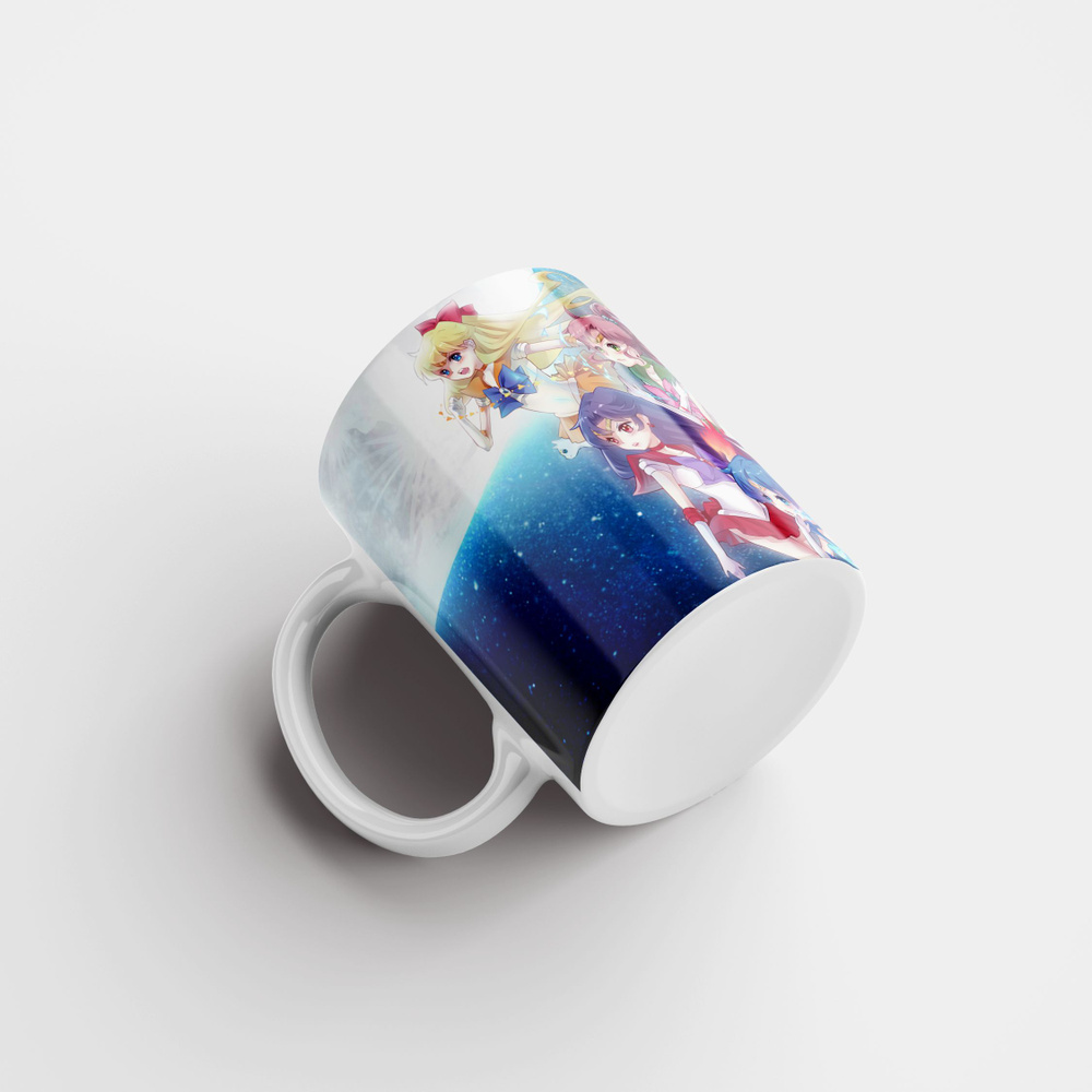 Кружка Аниме Sailor Moon Сейлор Мун Войны В Матросках, 330 мл, 1шт. #1