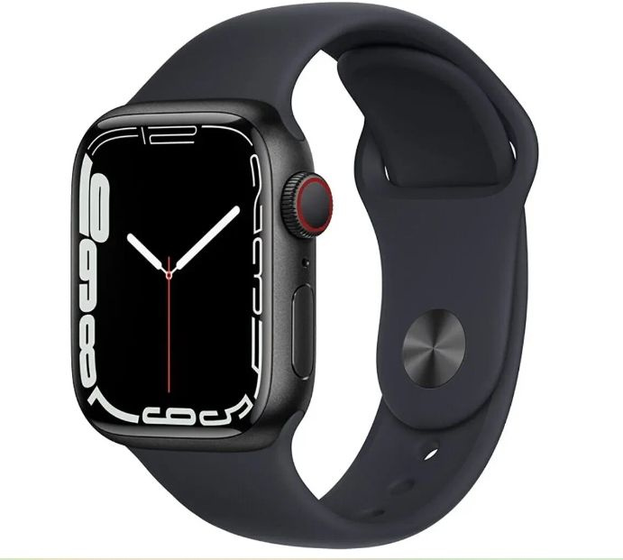 Умные часы, Smart Watch 7 Series, Cмарт часы 45mm c NFC, черный #1