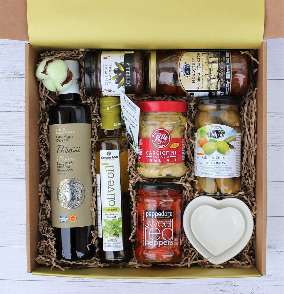 Большой подарочный набор Средиземноморских продуктов / Гастрономический ...