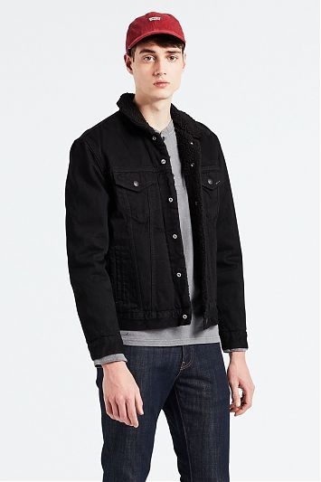 Levis sherpa trucker on sale type 3