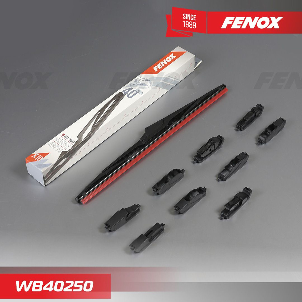 Щетка стеклоочистителя, задняя, 10 адаптеров, 400 мм (16'') - FENOX арт.WB40250  #1