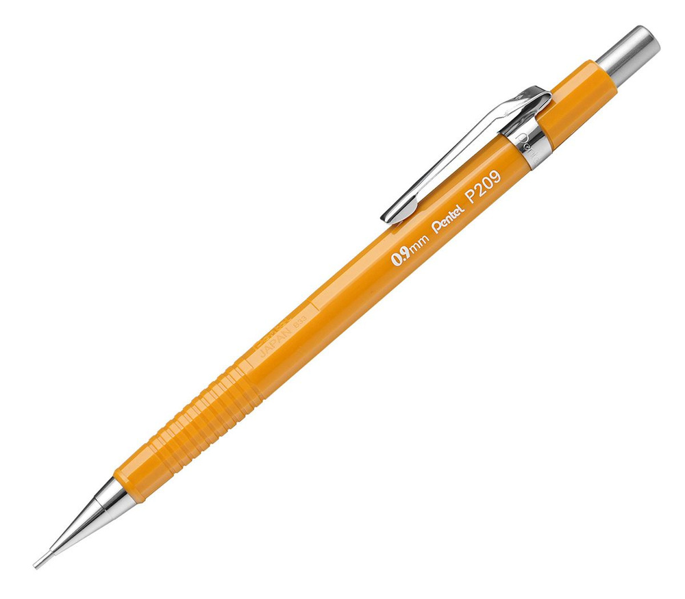 Механический карандаш PENTEL SHARP P209-G YELLOW 0.9 мм желтый корпус  #1