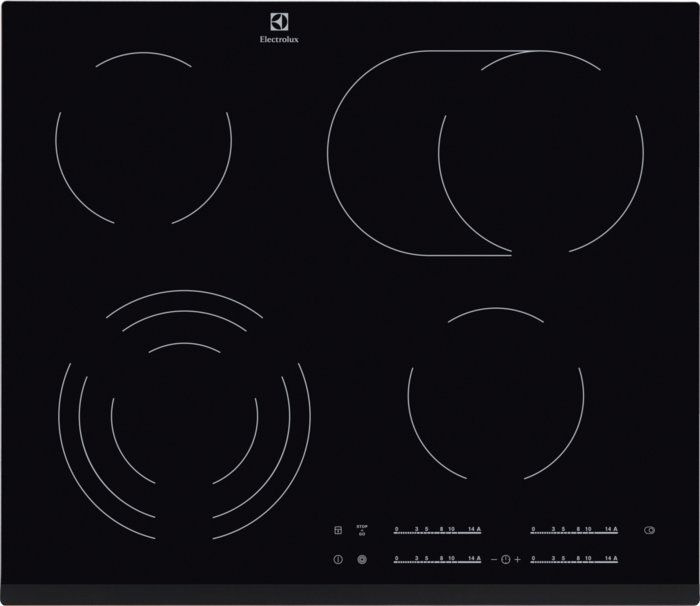 Варочная поверхность Electrolux EHF6547FXK черный #1