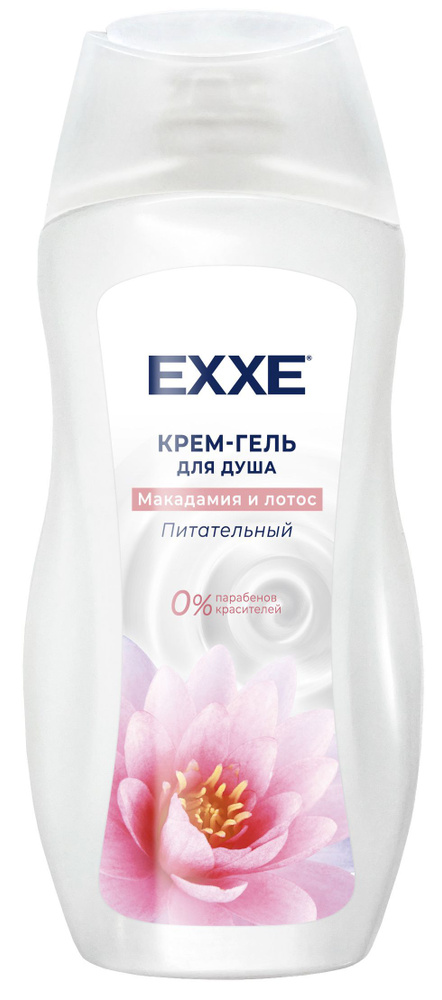 Питательный крем-гель для душа EXXE "Макадамия и лотос", 400 мл ...