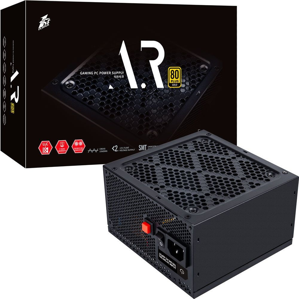 Блок питания 1STPLAYER AR 750W GOLD, 750 Вт - купить с доставкой по ...