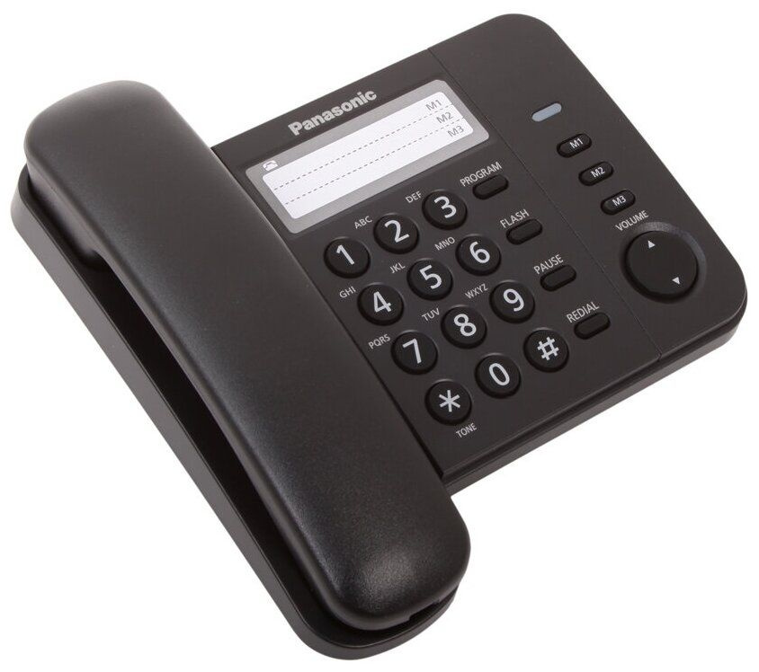 Проводной телефон Panasonic KX-TS2352 B купить на OZON по низкой цене ...