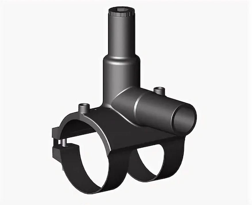 Седловой отвод с фрезой d 110х32 SDR11 Eurostandard (моноблок) купить ...
