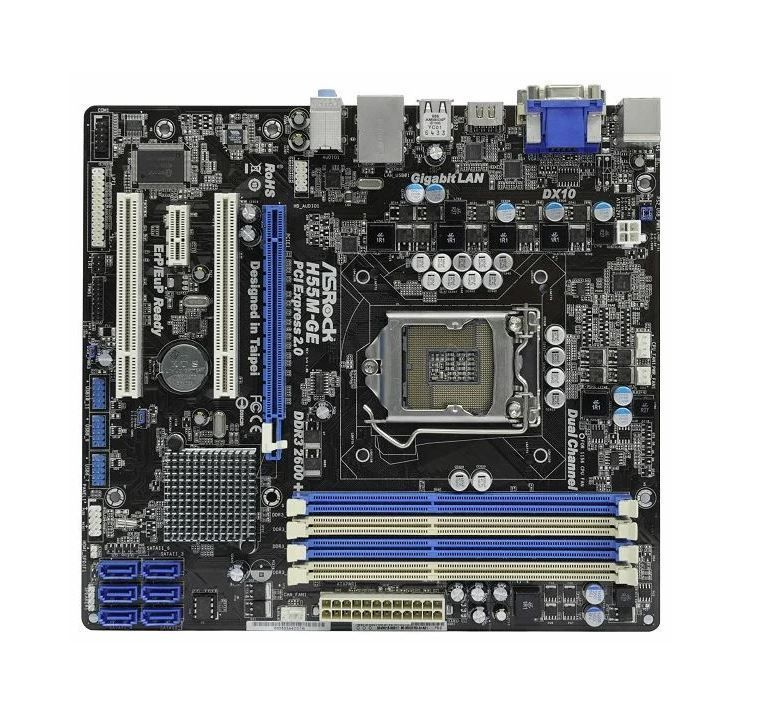 2025，お買い得 ASRock H55M-GE Intel H55 /LGA1156 MicroATX