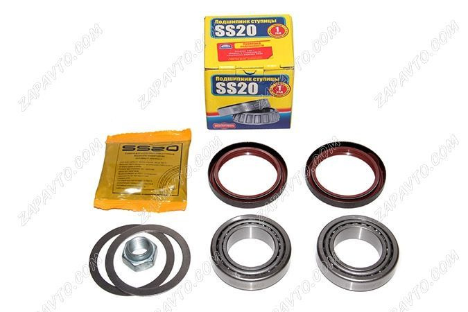 Подшипник Ступицы Ваз 2121 С Сальником, Гайками Ss20 ss20 арт. SS52102 ...