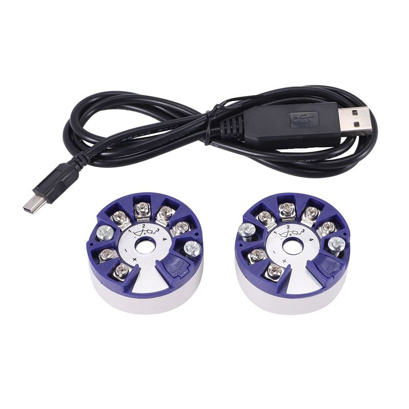 программируемой термопары PT100 в TC RTD Вход 4-20 мА Преобразователь ...