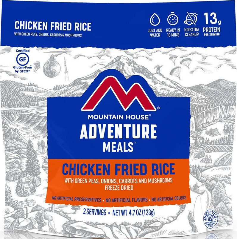 Сухпаёк сублимированный Mountain House Chicken Fried Rice - Pouch #1