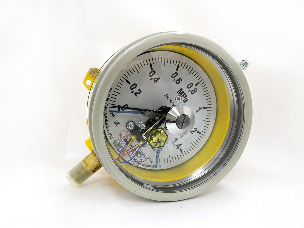 Манометр взрывозащищенный ДМ2005ф СГ 1Exd исполнение 5 давление 0-1.6 ...