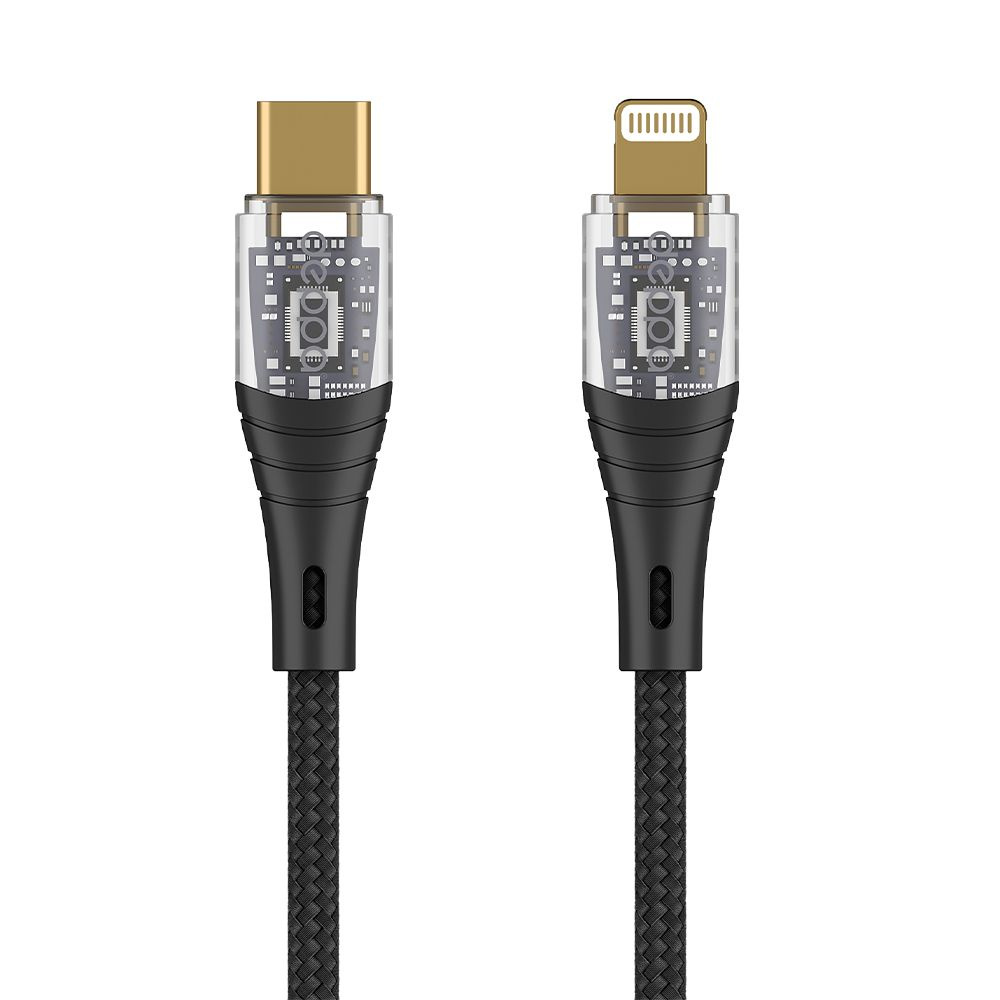 Кабель USB Type-C, Apple Lightning Deppa 72503-OZ - купить по низкой цене в  интернет-магазине OZON (1162672352)