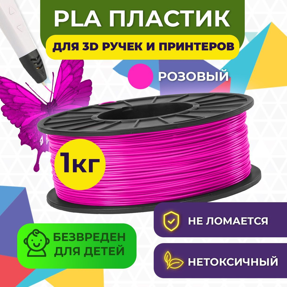 Пластик для 3D печати в катушке Funtastique (PLA,1.75 мм,1 кг ...