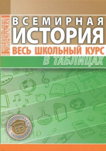 Всемирная история. Весь школьный курс в таблицах - купить с доставкой ...
