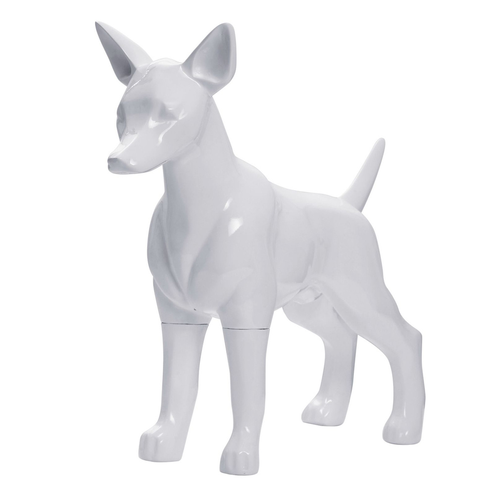 Манекен собаки AFELLOW "Пинчер", белый, 55х11.5х42.5см - купить с ...
