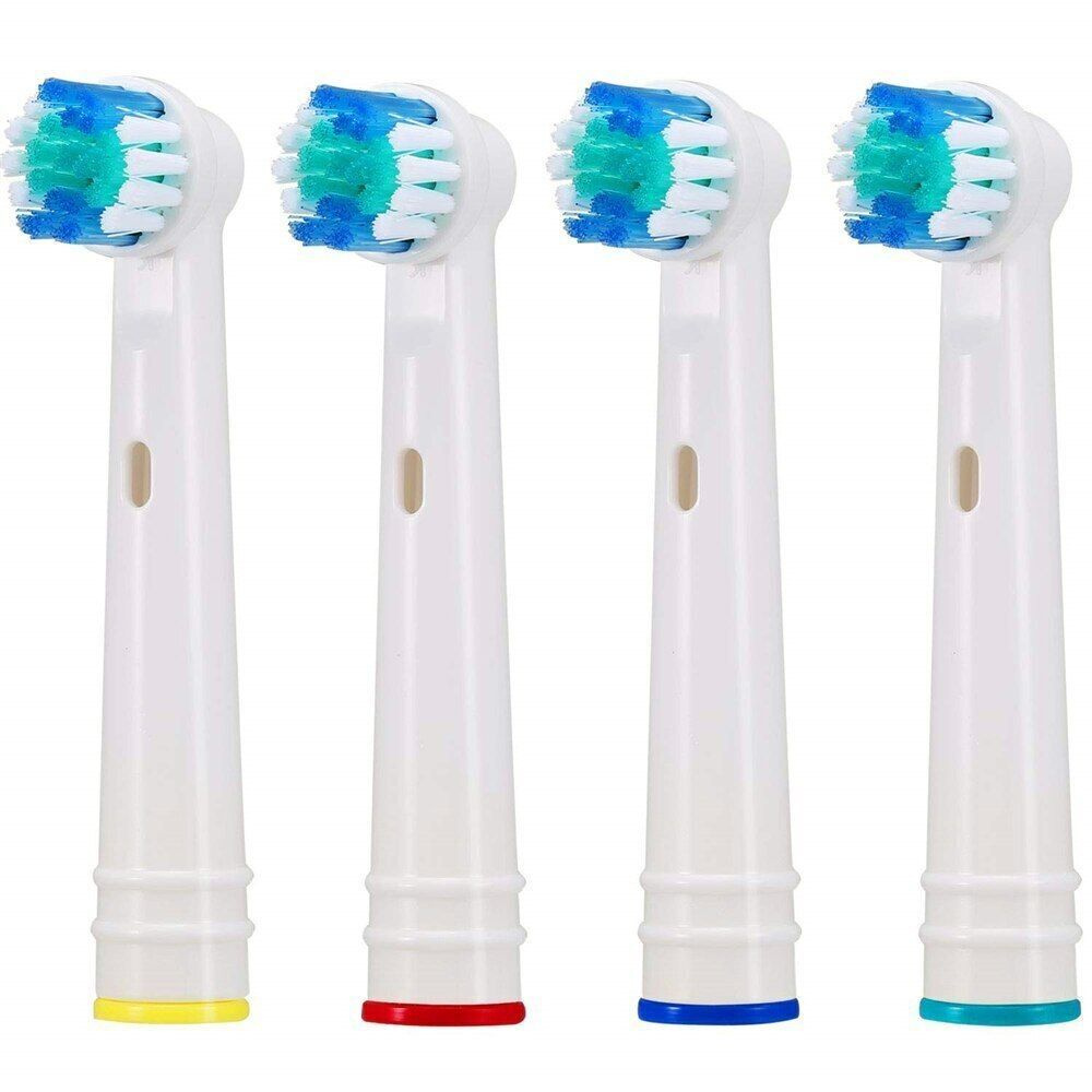 Сменные насадки для электрической зубной щетки,набор 4 штуки,совместимые с Oral-b/Braun/ - купить с доставкой по выгодным ценам в интернет-магазине OZON (939506955)
