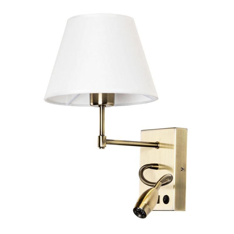 Бра Arte Lamp ELBA A2581AP-2AB #1