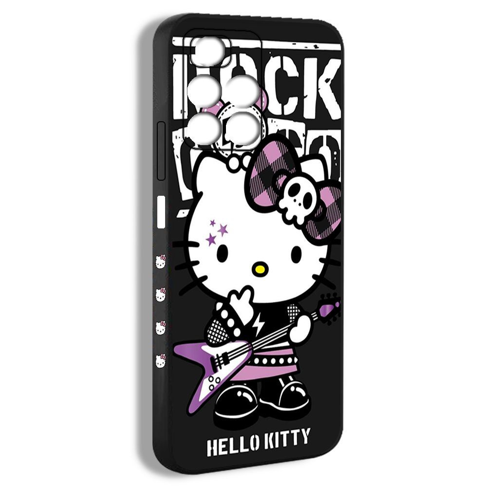 чехол для смартфона Подходит для Xiaomi Redmi 10 2022 Hello Kitty Рок н  ролл Китти Милый Аниме IIIU11 - купить с доставкой по выгодным ценам в  интернет-магазине OZON (902062683)