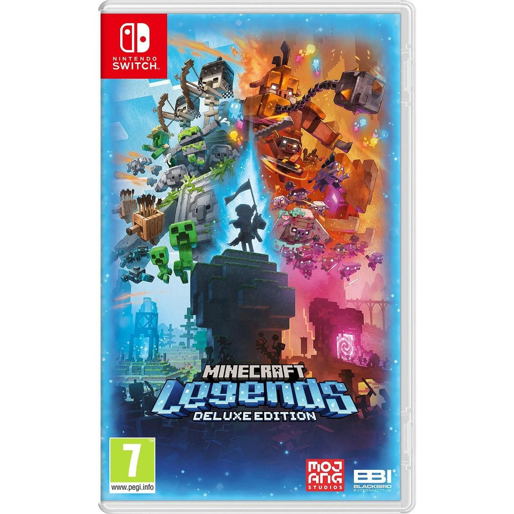 Игра Minecraft Legends Deluxe Edition (Nintendo Switch, Русская версия)  купить по низкой цене с доставкой в интернет-магазине OZON (998742627)