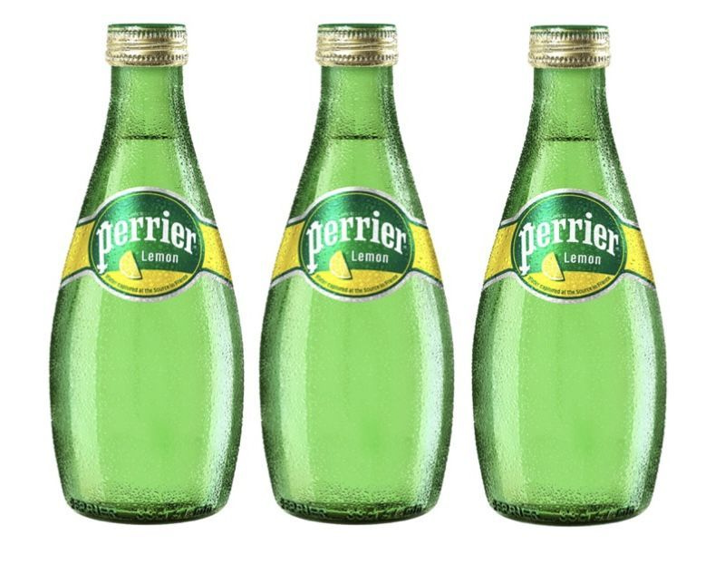 Вода минеральная Perrier Lemon, 330 мл х 2 шт #1