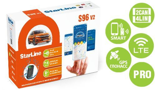 Автосигнализация StarLine S96 V2 LTE GPS PRO #1