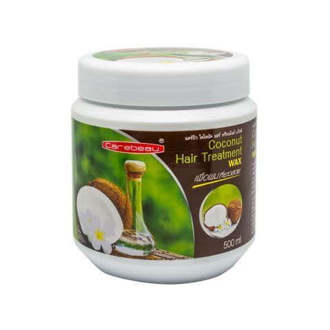 Hair Treatment COCONUT Wax, Carebeau (маска для волос с воском и кокосовым маслом, кеабью), 500 мл.  #1