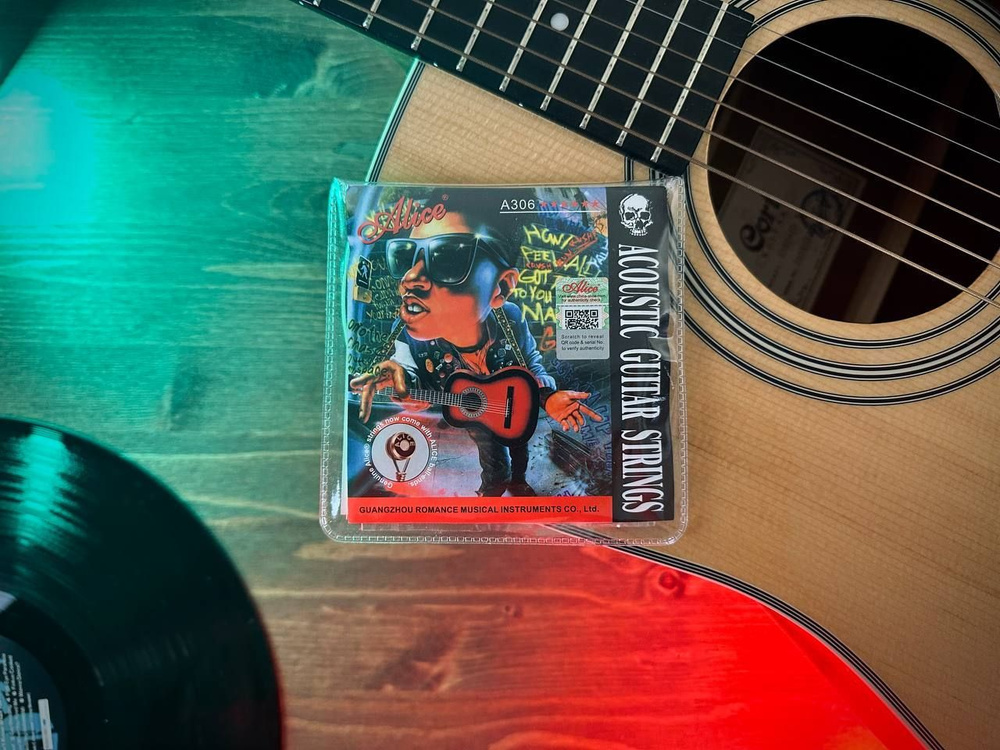 Струны для акустической гитары ALICE A306-SL (11-52), посеребренная ...