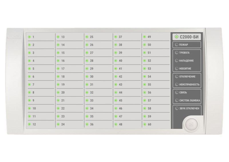Блок индикации Болид С2000-БИ исп.02 #1