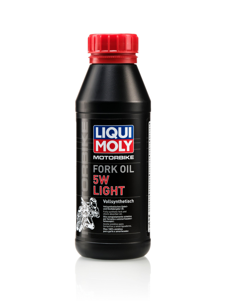 Масло для вилки мотоцикла Liqui Moly Motorbike Fork Oil 5W Light синтетическое 500 мл арт. 1523  #1