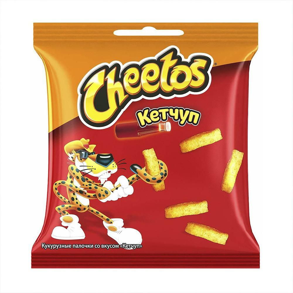 Чипсы кукурузные, Cheetos, 26 г, Кетчуп #1