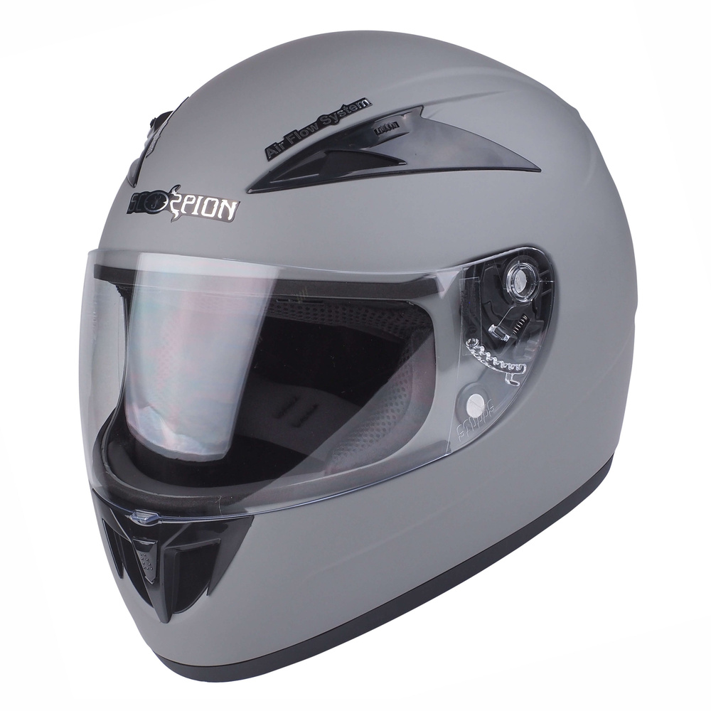 Шлем для мотоциклистов Studds SCORPION Solid Matt Nardo Grey M мотоэкипировка мотозащита  #1