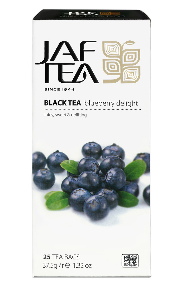 Чай цейлонский JAF TEA "Blueberry Delight" чёрный с голубикой 25 пак.  #1