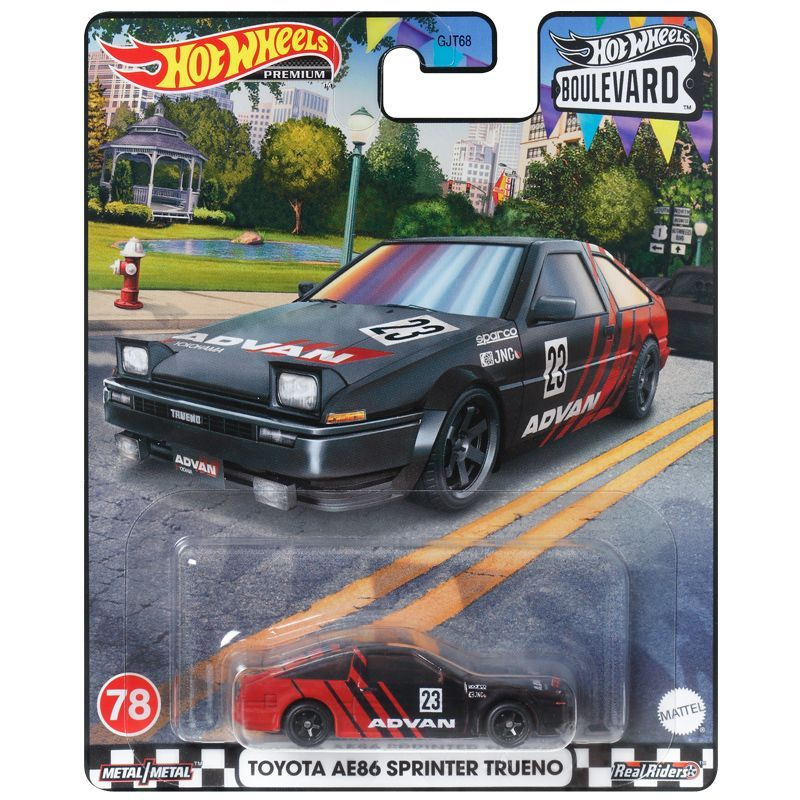 Машинка коллекционная Hot Wheels GJT68 TOYOTA AE86 SPRINTER TRUENO ...