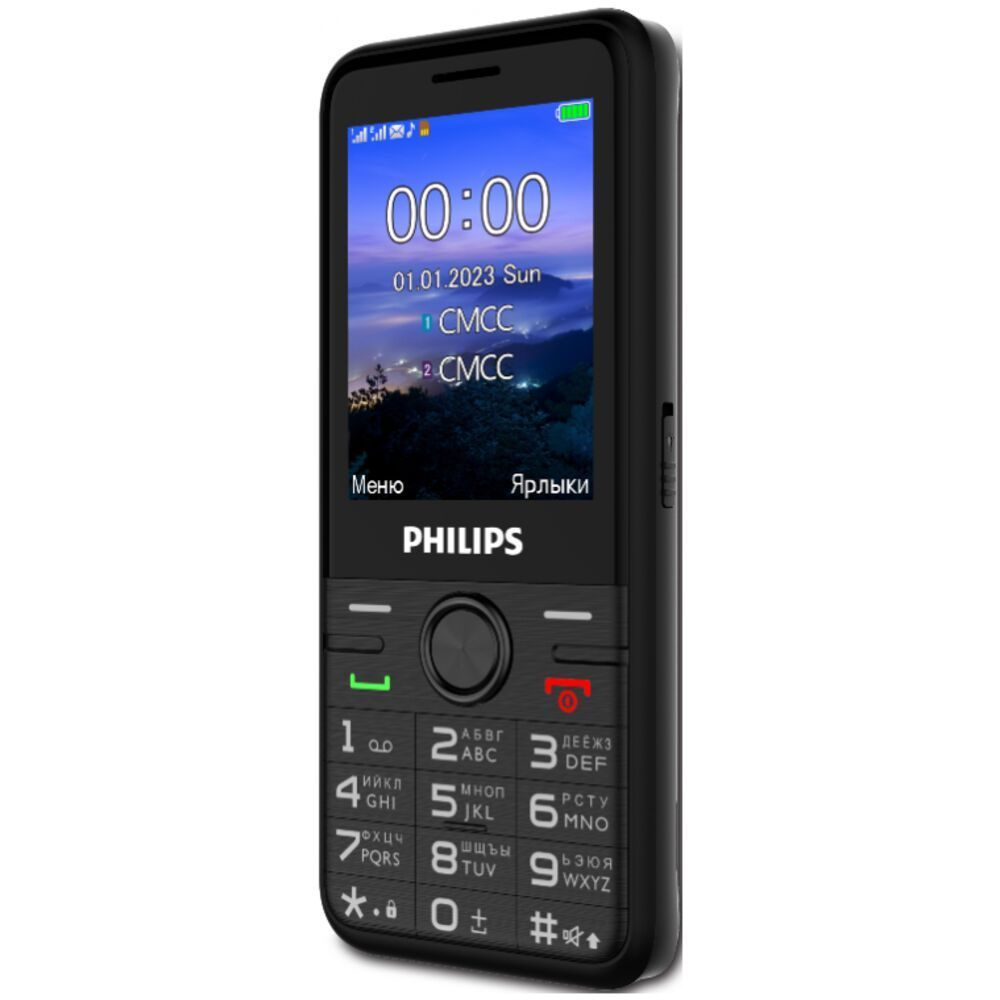 Мобильный телефон Philips Xenium Е6500 Black