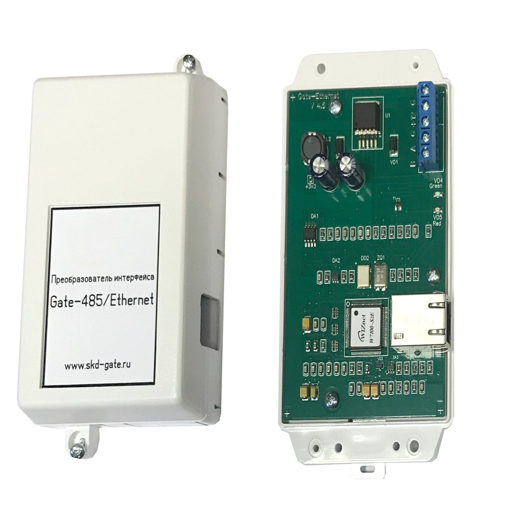 Преобразователь интерфейса Ethernet в RS485 GATE-485/Ethernet 4007961 ...
