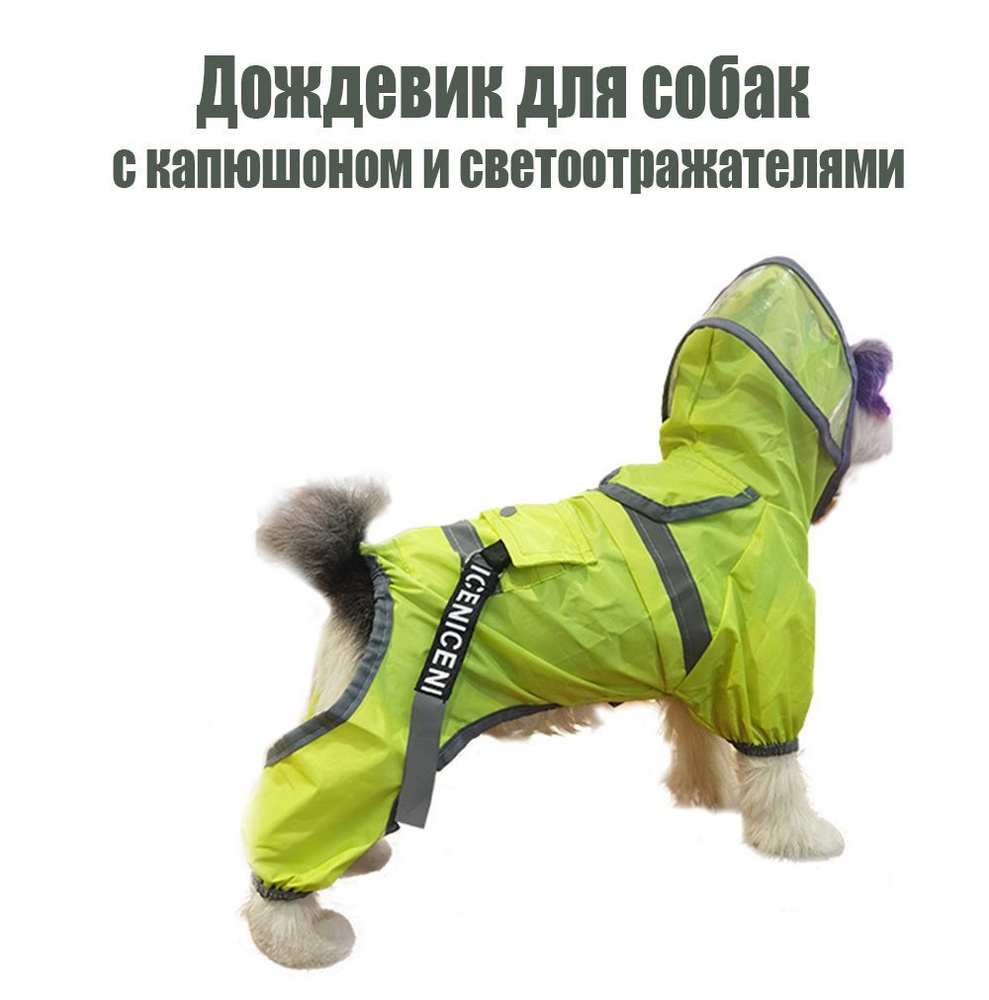 Дождевик для собак мелких и средних пород - купить с доставкой по ...
