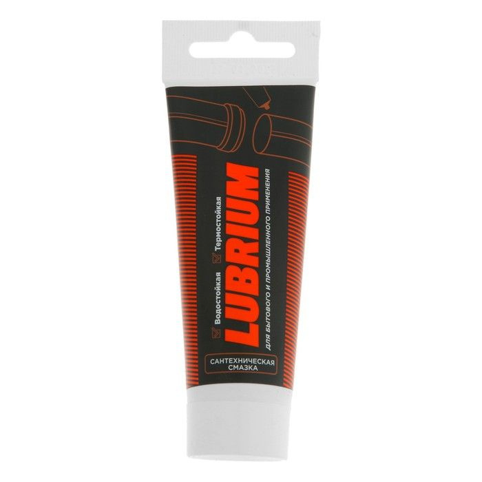Смазка для колец канализационных труб LUBRIUM, тюбик 30 грамм, с ...