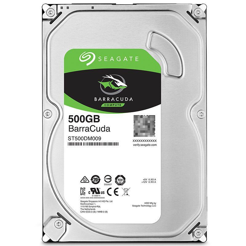 Seagate 500 ГБ Внутренний жесткий диск 3.5" HDD SATA 6 Гбит/с 7200 об/мин (ST500DM009)  #1