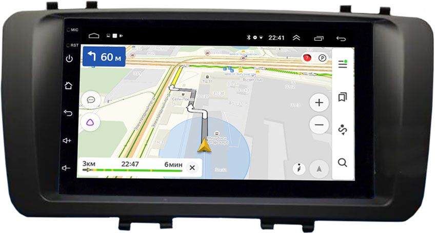 Магнитола в штатное место 2 din JAC T6 (2015-2024) OEM на Android 10 (RK7-RP-11-598-291)  #1