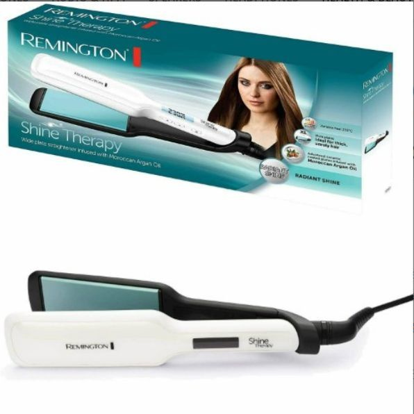 Выпрямитель для волос Remington Shine Therapy S8550, с широкими ...
