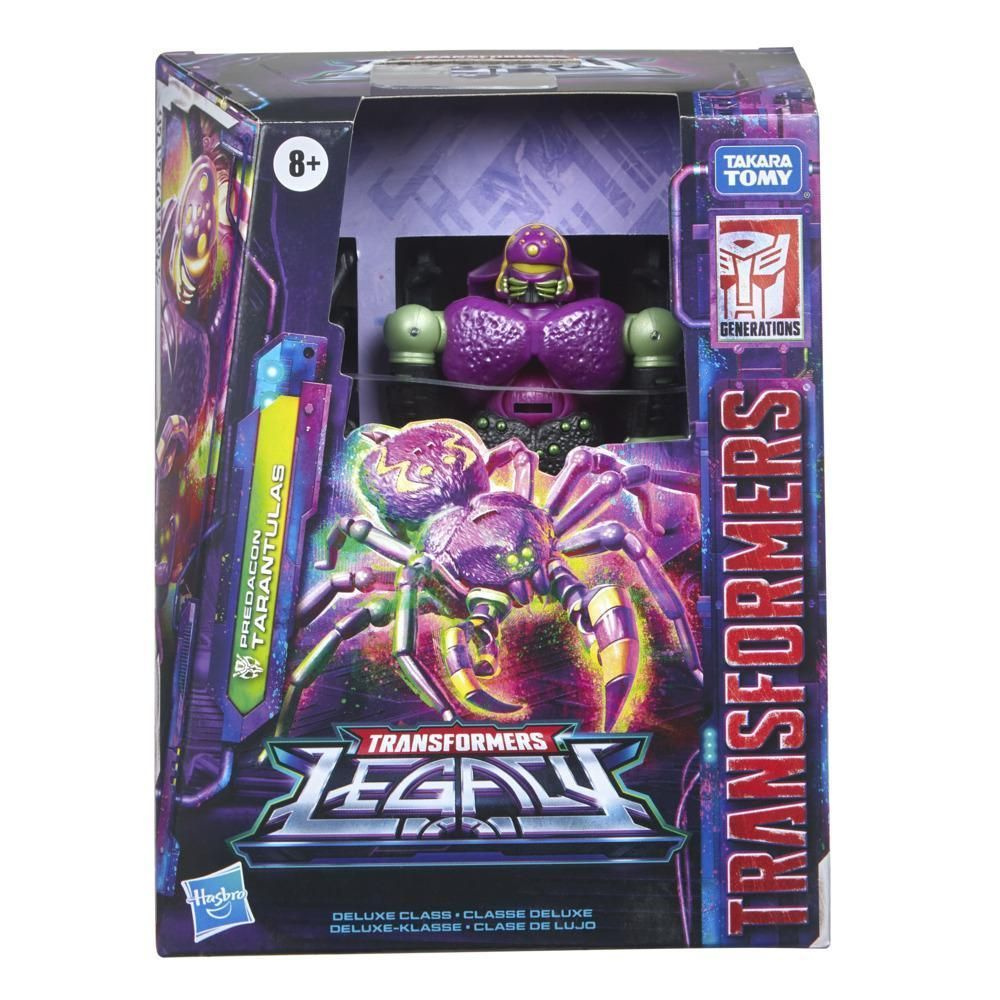 Трансформеры игрушки Hasbro Transformers Generations Legacy Deluxe Class Predacon Tarantulas (14cm) F3032 #1