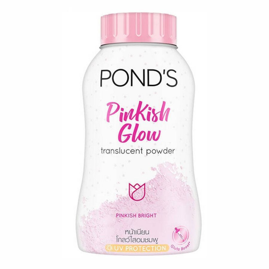 Pond's Рассыпчатая легкая парфюмированная матирующая пудра для лица Pinkish Glow Translucen, 50 г  #1