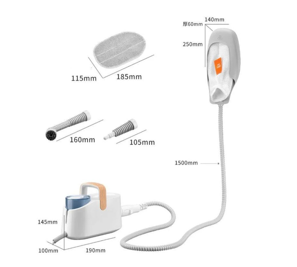 Пароочиститель Xiaomi SWDK S78, кремовый, 1200 Вт купить по низкой цене ...