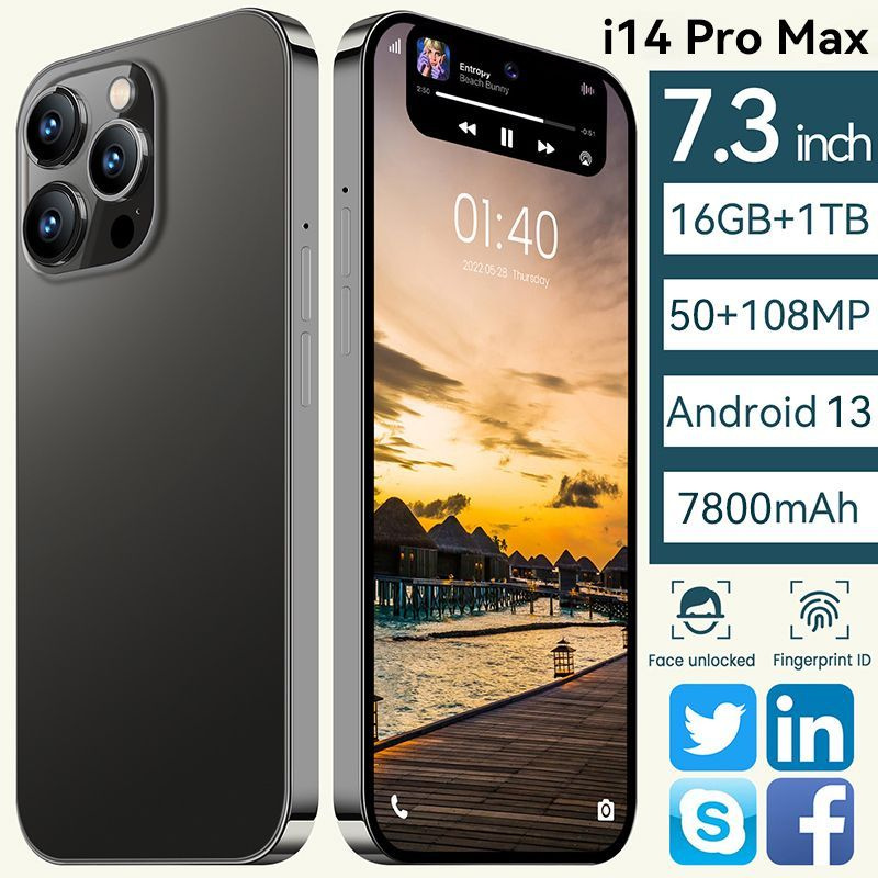 смартфон глобальная версия i14 pro max 5g nfc