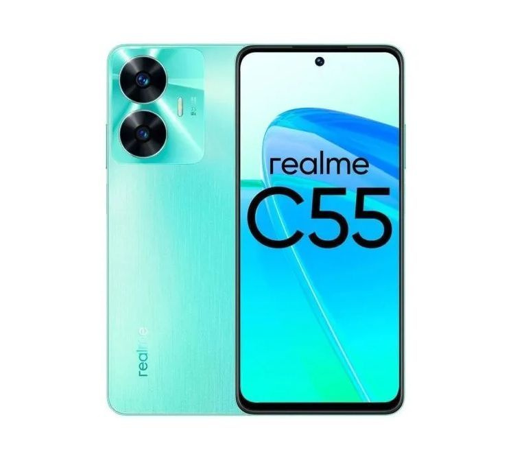 realme Смартфон С55 ядер - 8x(2 ГГц), 8 Гб, 2 SIM, IPS, 2400x1080, камера 64+2 Мп, NFC, 4G, GPS, 5000 #1