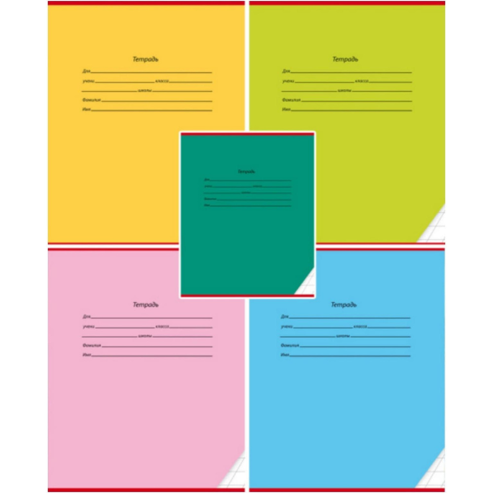 Тетрадь КОСАЯ ЛИНИЯ 12л. КЛАССИКА - купить с доставкой по выгодным ...