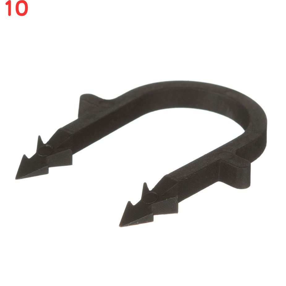 Скоба-фиксатор для крепления металлополимерных труб (100 шт.) (10 шт.)  #1