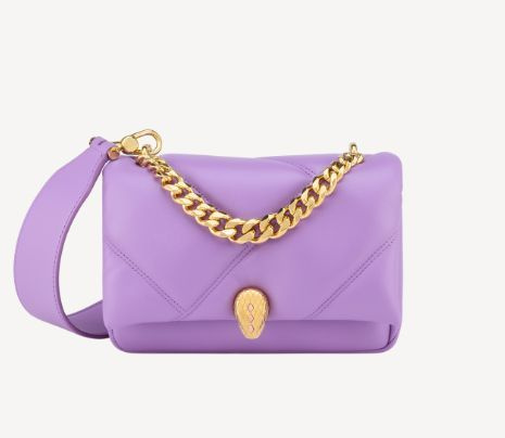 Bvlgari 2024 purple bag